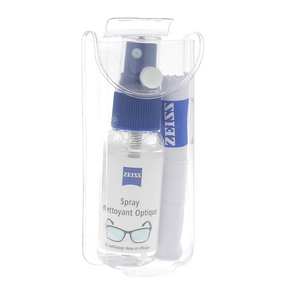 Spray nettoyant optique + tissu Zeiss - spray de 30 ml