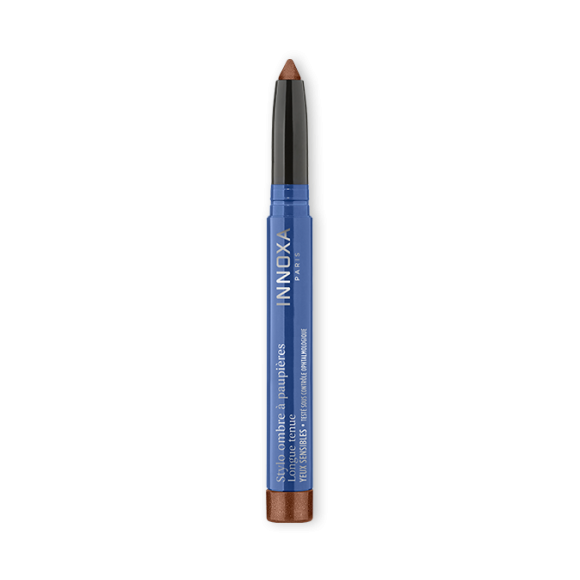 Stylo ombre à paupières longue tenue brun cuivré Innoxa - stylo de 1,4g