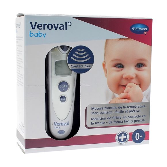 Veroval Baby thermomètre frontal Hartmann - boite de 1 thermomètre