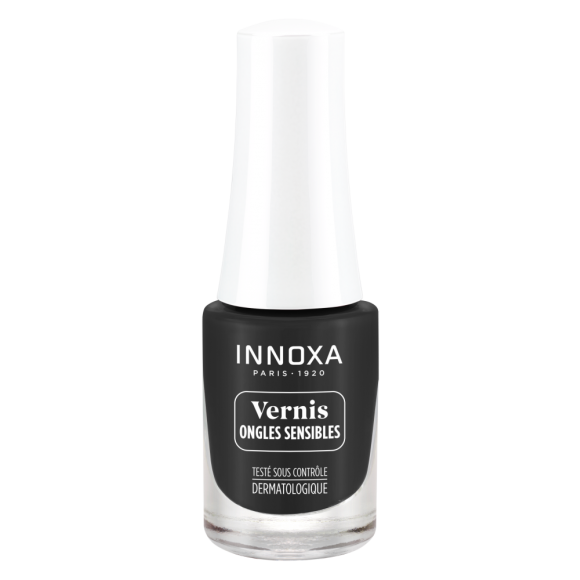 Vernis à ongles sensibles Anthracite 705 Innoxa - flacon de 5ml
