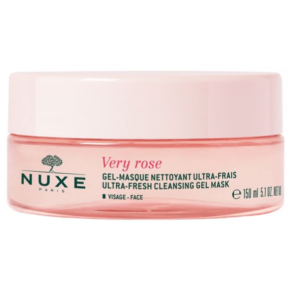 Very Rose Gel-masque nettoyant ultra-frais Nuxe - pot de 150ml