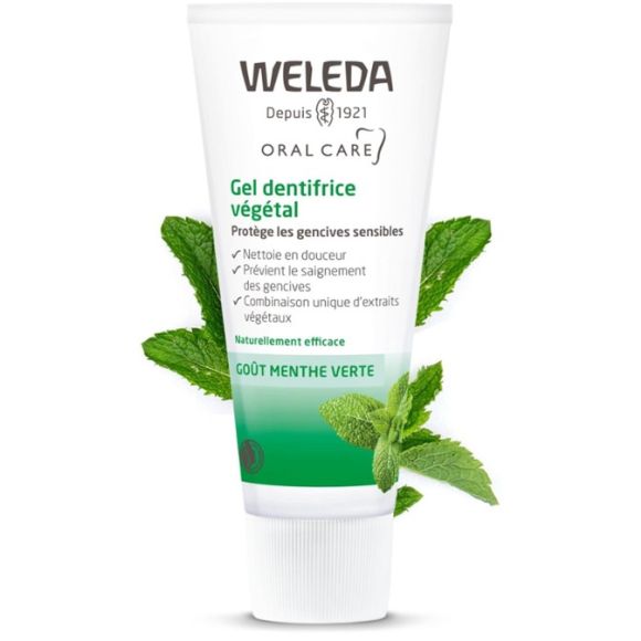 Gel dentifrice végétal Weleda - tube de 75 ml
