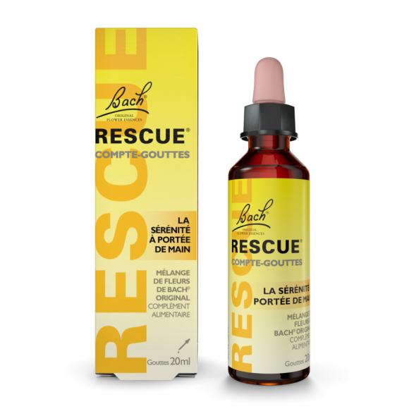 Fleur de Bach Rescue concentré de sérénité - flacon de 20 ml
