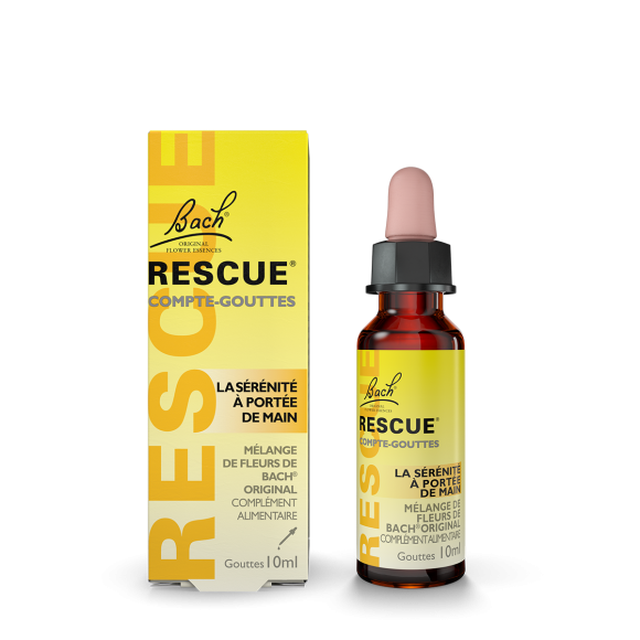 Fleur de bach Rescue concentré de sérénité - flacon de 10 ml