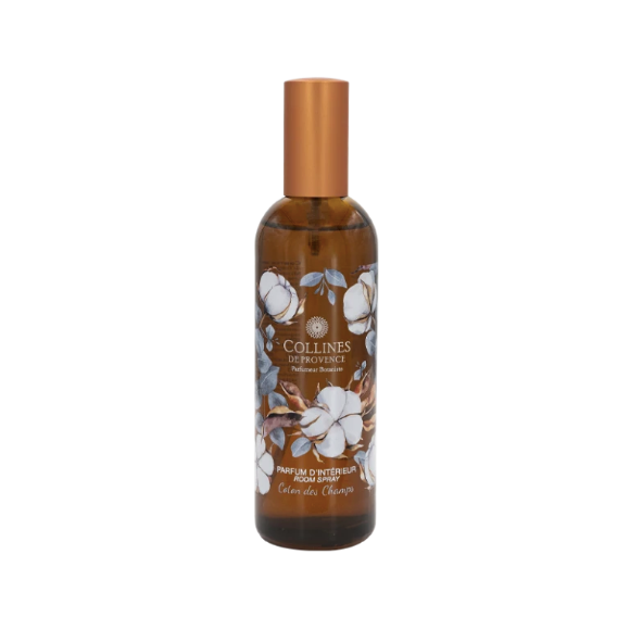 Parfum d'intérieur coton des champs Collines de Provence - spray de 100ml