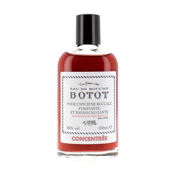Eau de bouche Botot pour l'hygiène buccale purifiante - Flacon 150 ml