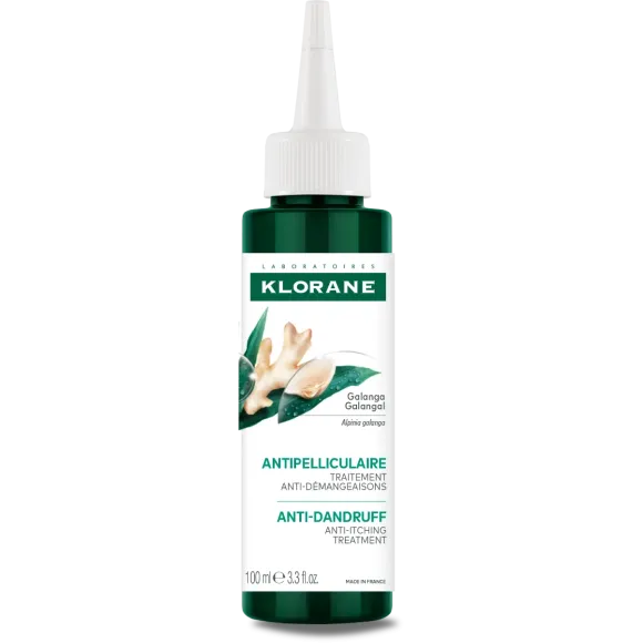 Antipelliculaire traitement anti-démangeaisons Klorane - flacon de 100ml