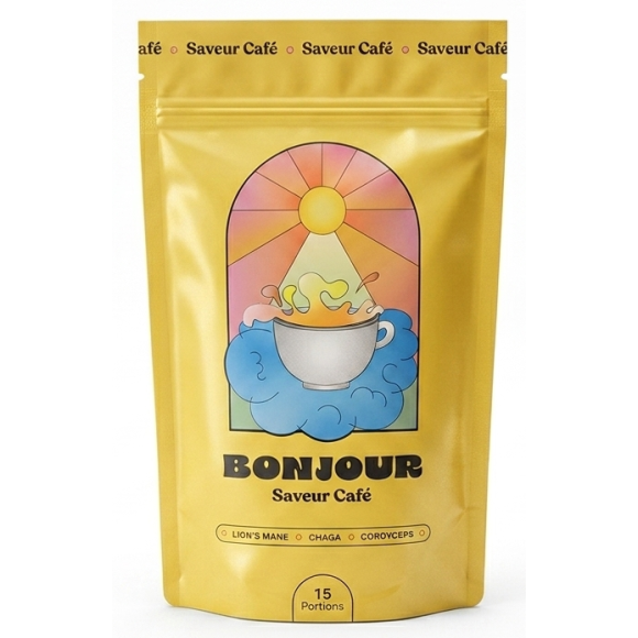 Bonjour boisson saveur Café - sachet de 90g (15 portions)