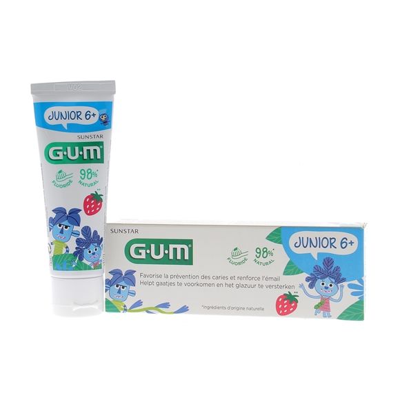 Gel dentifrice junior GUM - tube de 50 ml