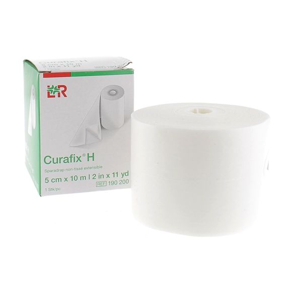 Curafix H sparadrap extensible de fixation Velpeau - une bande 5 cm x 10 m