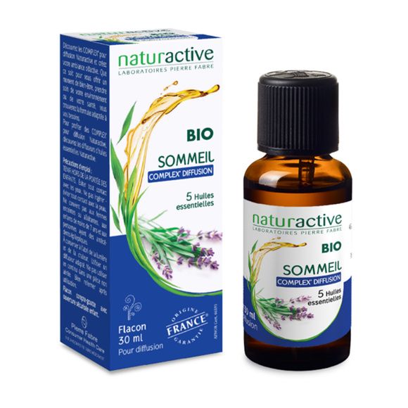 Complex' sommeil 5 huiles essentielles BIO Naturactive - flacon de 30 ml