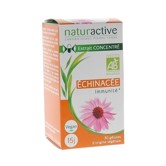 Echinacée bio Naturactive - boîte de 30 gélules