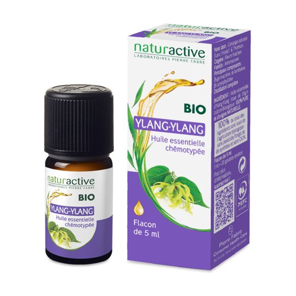 Huile essentielle d'Ylang-ylang BIO Naturactive - flacon de 5 ml