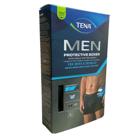 Men boxer lavant lavable réutilisable taille L Tena - un boxer 