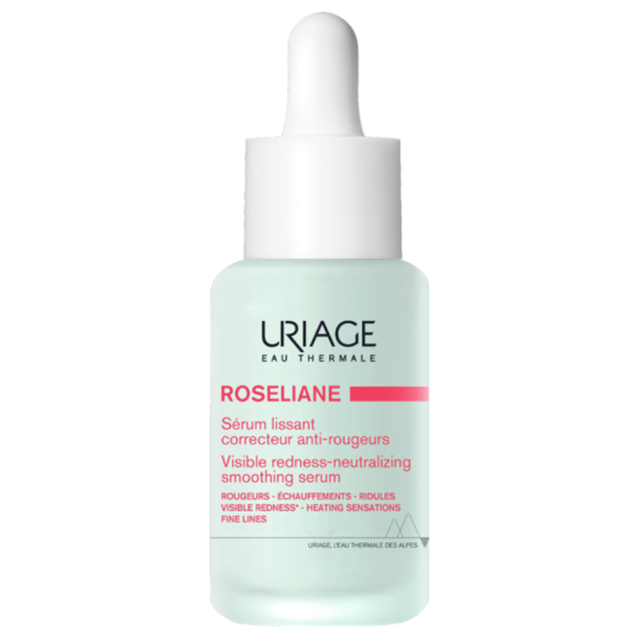 Roseliane sérum lissant correcteur anti-rougeurs Uriage - flacon de 30ml