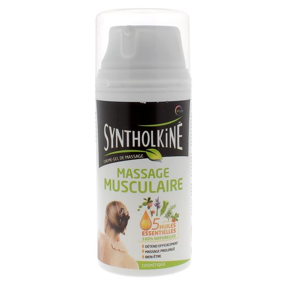 Syntholkiné crème gel de massage Massage musculaire - flacon-pompe de 75 ml
