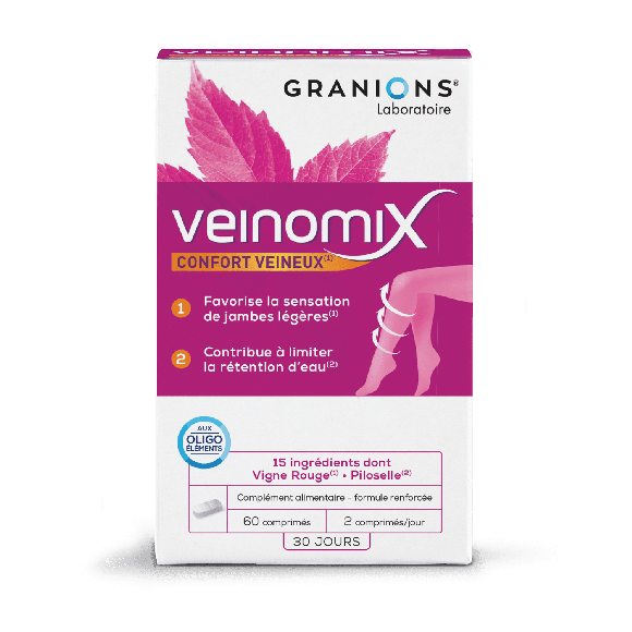Veinomix comprimé Granions - boite de 60 comprimés